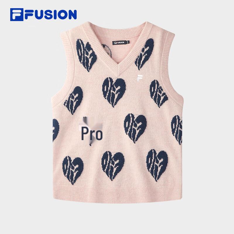 FILA FUSION Unisex Autumn 2025 Loose Knit Sweater Vest