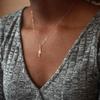 Stainless Steel Necklace Hot Lightning Necklaces for Women Protection Pendants for Girlfriend Gifts Jewelry