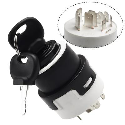 Ignition Lock Switch Ignition Switch 10 Pins 1pcs 1x Accessories Parts Plastic Replacement For JCB Loader 3CX 4CX