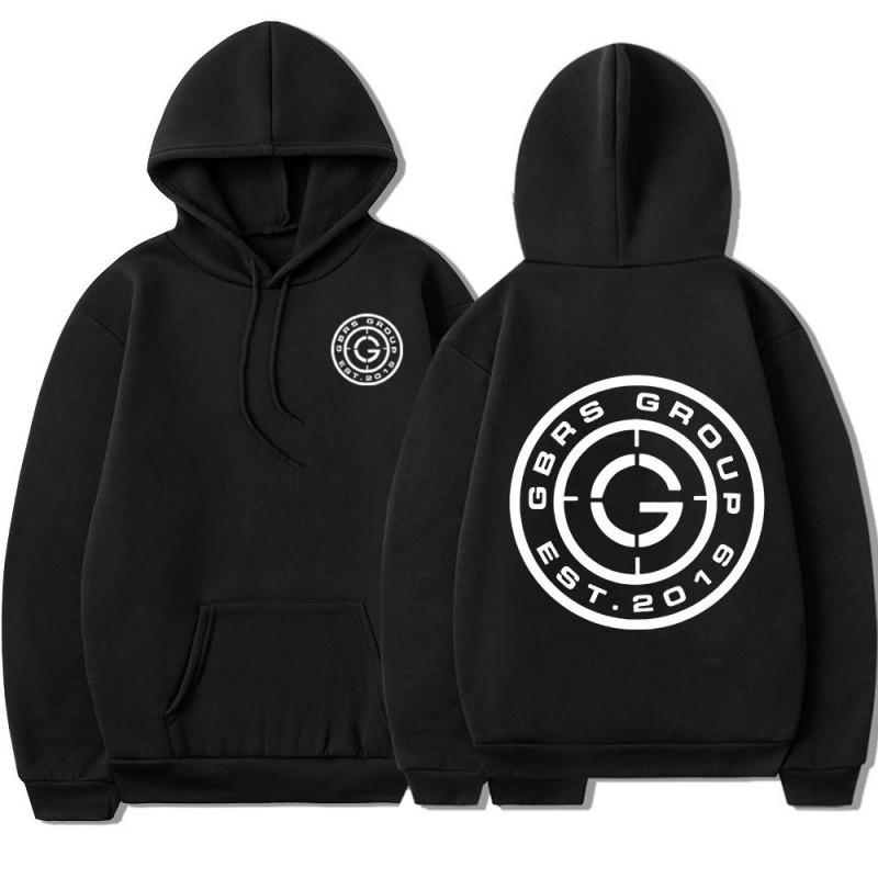 Punk Skeleton Graphic Hoodie Men Streetwear Casual Long Sleeve Pullover Hooded Sweatshirt