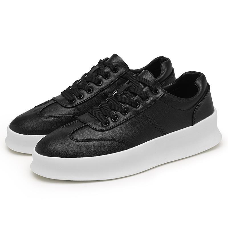 2025 Outdoor Low-Top Men's Skate Shoes - All-Season White Student Sneakers