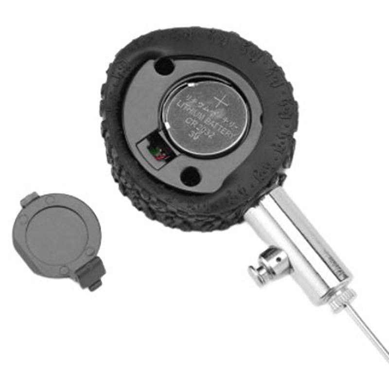 Ball Pressure Gauge Digital Display Barometer 0-1.4Bar With Rubber Protective Cover For Football Basketball Volleyball