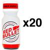 RED BULLET 25ml X20 - UK Leather Cleaner - LC Packs