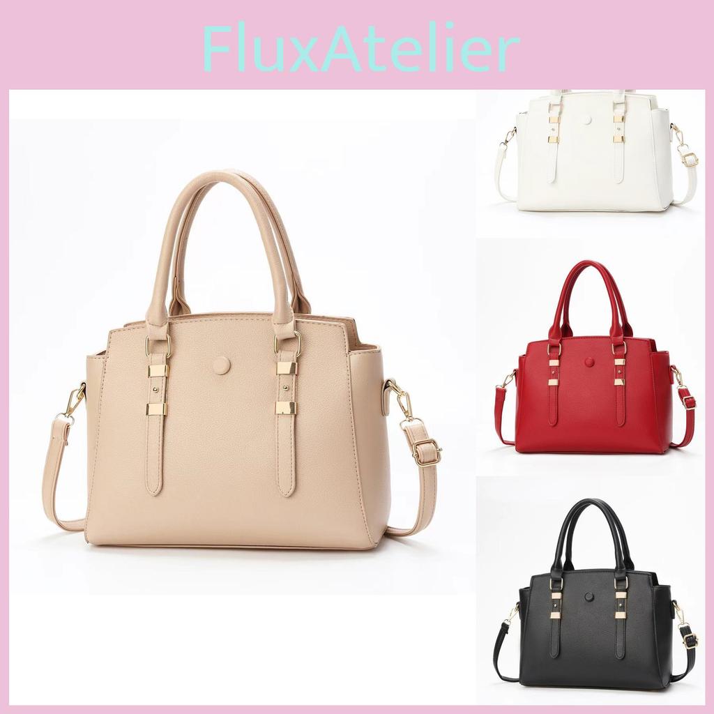 Stylish Pu Handbag For Women Trendy New Season Casual Tote Bag With Chain Design