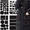 Apparel Applique Self Adhesive Patches DIY Craft Badge Sticker Sewing Fabric Sticker Thermal Transfer Washable Waterproof Patch
