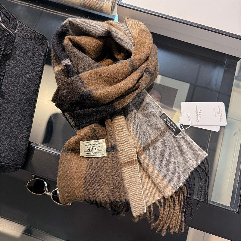 

Cashmere Winter Design Pashmina Wool Scarf For Women Warm Thick Shawls And Wraps Female Bufanda Echarpe Tassel Muffler 32x180cm