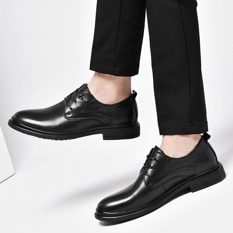 Top Layer Cowhide Business Leather Shoes Leisure and Entertainment Genuine Leather Men's Shoes