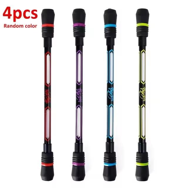 

4 шт. вращающаяся ручка, роллерная ручка для пальцев, вращающаяся ручка, игровая ручка для трюков, снимающие стресс игрушки для тренировки мозга для детей, взрослых, студентов