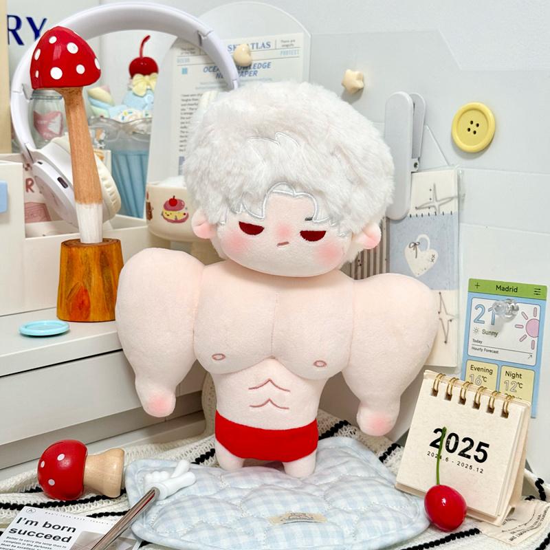 Anime Love And Deepspace Caleb Cosplay Muscle Doll Rafayel Zayne Caleb Aster Sylus Plush Toy Fans Girl Gift