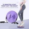 Waist Twist Board Waist Foot Massage Waist Twister Abdominal Muscles Strengthening Waist Exercise Slimming Twisting Disc Fitness Gear