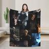Leon Kennedy Resident Evils Blanket Quality Soft Warm Bedding Throws Spring Children Living Room Graphic Bedspread