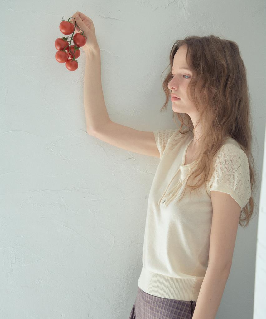 Aueonoseuteljia Rielle Summer Wool Half Knit_Ivory(Oc26Kn25)