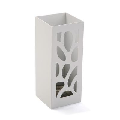 Umbrella Stand - VERSA - Wengue - MDF Wood - 48x22x22 Cm - White