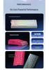 K68 Three-Mode Wired RGB Mechanical Gaming Keyboard, 68 Keys