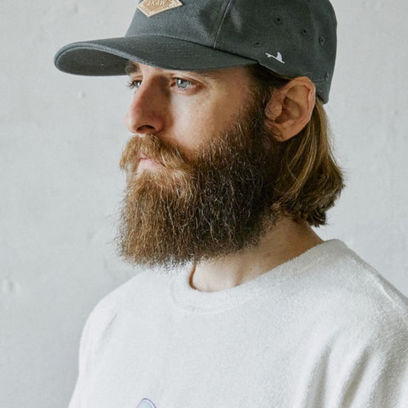 

AKAW Overfit Work Denim Camp Cap (Charcoal) Charcoal