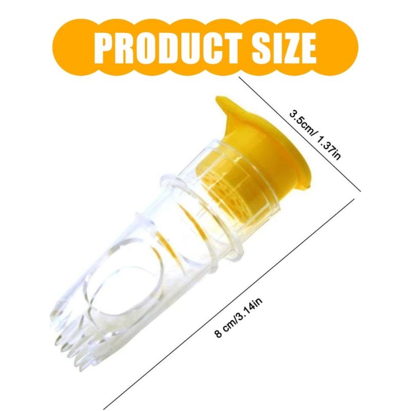 2Pcs Durable Plastic Lemon Squeezer Set Ergonomic Designs Hand Press Juicer for Easily Citrus Fruit Squeezing