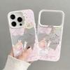 Cute Heart Girl iPhone Case - Compatible with iPhone 13/14/15 Pro/16 Pro Max/17 - Creative Design