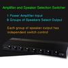 Distribution Splitters 1 Input 8 Output Power Amplifiers & Speaker Switcher 300w