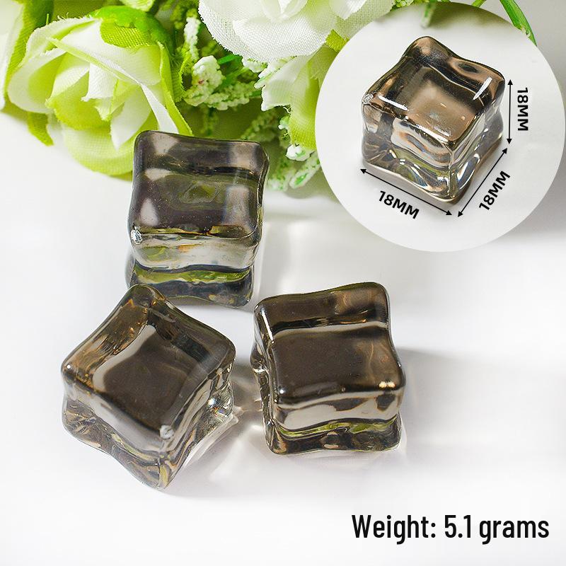 

Акриловые светящиеся кубики льда-желе ручной работы: Аксессуары для украшений своими руками в стиле весеннего аромата.