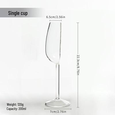 Shangqi Half-Cup Champagne Flute