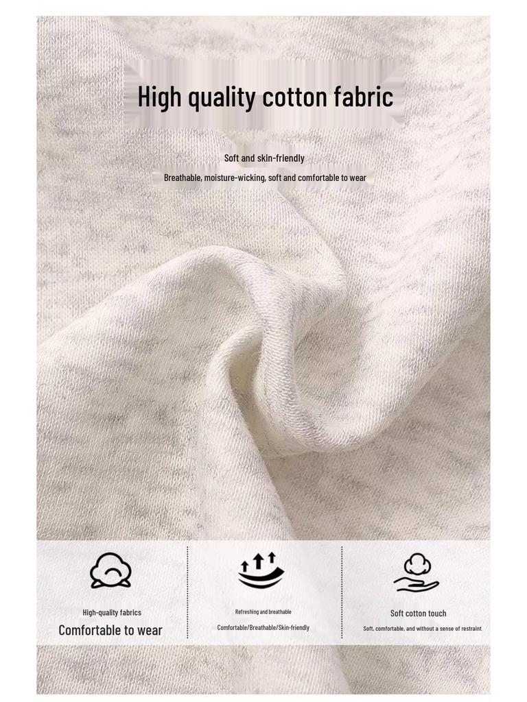 Women's Wide-Leg Cargo Jazz Sweatpants with Pockets - White & Gray, Autumn 2025