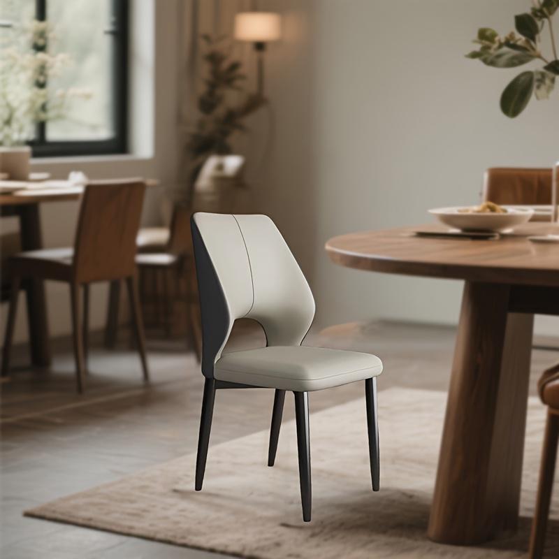 Italian Luxury Dining Chair Home Simple Modern Leisure Armchair Business Thickened Hotel Soft Home FurnitureBag Restaurant Chair