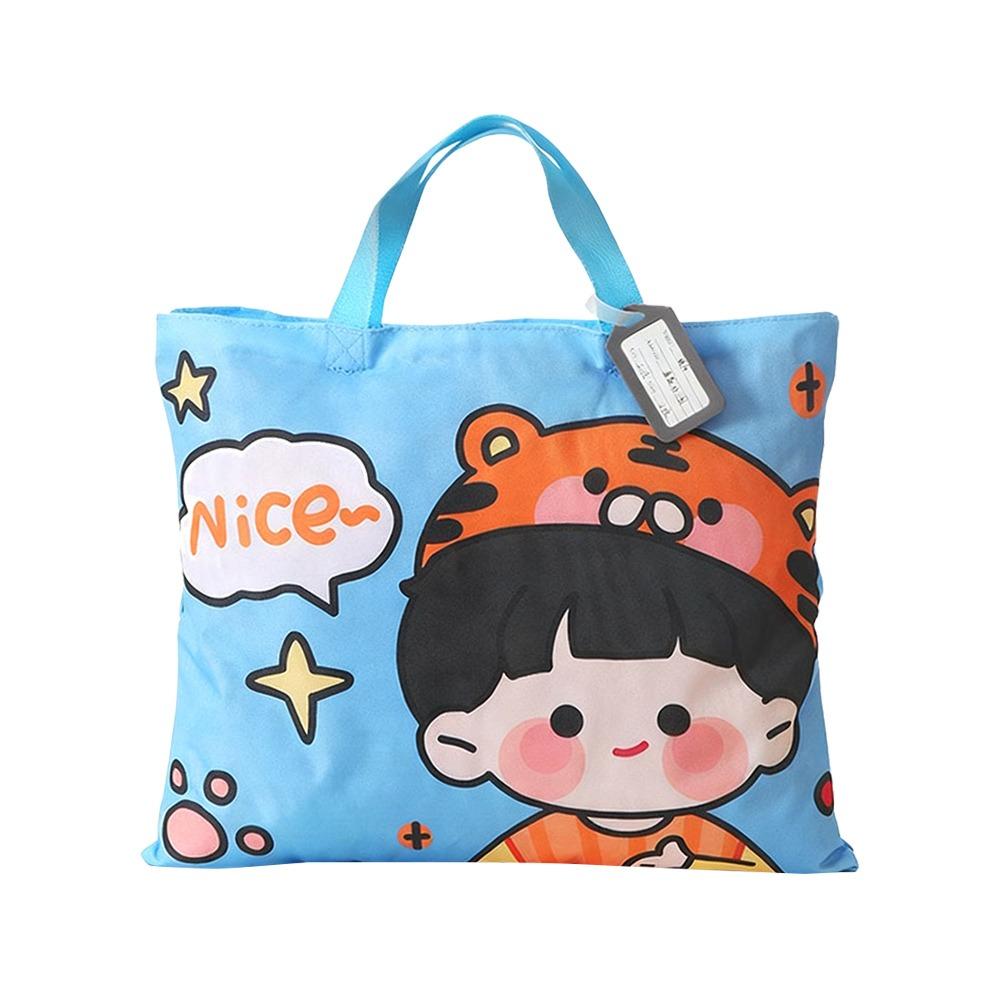 Cartoon Print Kindergarten Quilt Storage Bag Oxford Cloth Lightweight Clothes Packing Bag Foldable Multi-Purpose
