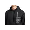 Nike Club Fleece Kangaroo Pocket Logo Print Hoodie Sweatshirt Men Tops Black DQ5153-010