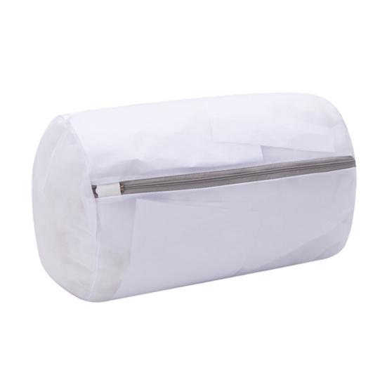 Laundry Bag Eco-friendly Grid Design Polyester Clothes Washing Mesh Bag for Home