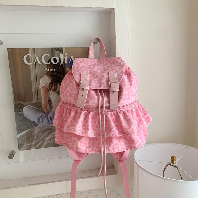 Niedlicher und süßer Rucksack im College-Stil für Damen, neue lässige, vielseitige Studenten-Freizeittasche, modischer Reiserucksack