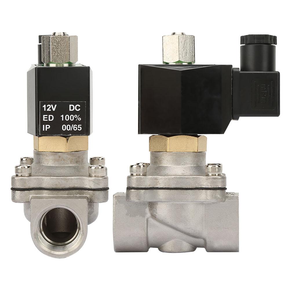 2S-200-20 G3Celsius4  Normally Open Stainless Steel Electric Solenoid Valve for Water   ( 12V)