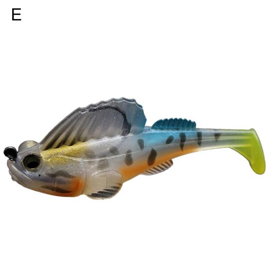 10g/14g Appât Leurre Hameçon Aiguisé Lumineux Simulation Tentant Pêche PVC Méduse Jigger Puissance Enroulement Leurre Plombé Pêche en Plein Air