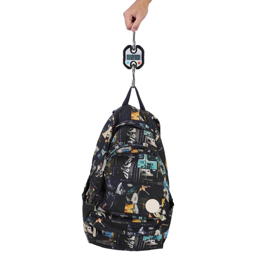 Bilancia Digitale Elettronica a Gancio Portatile LCD WeiHeng per Gru Nera