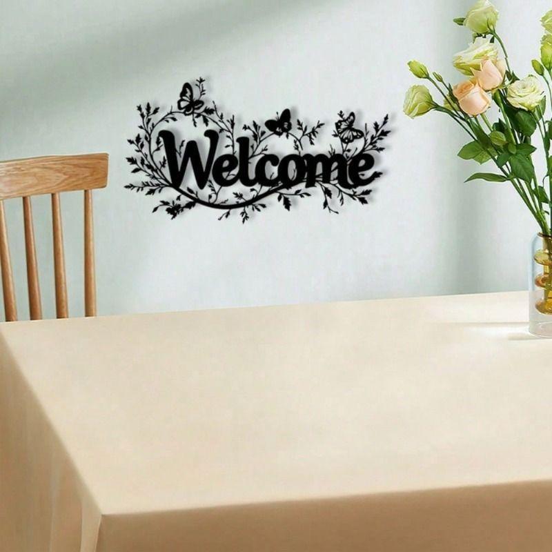 Fashion Metal Wall Decor for Entryway Office Bedroom