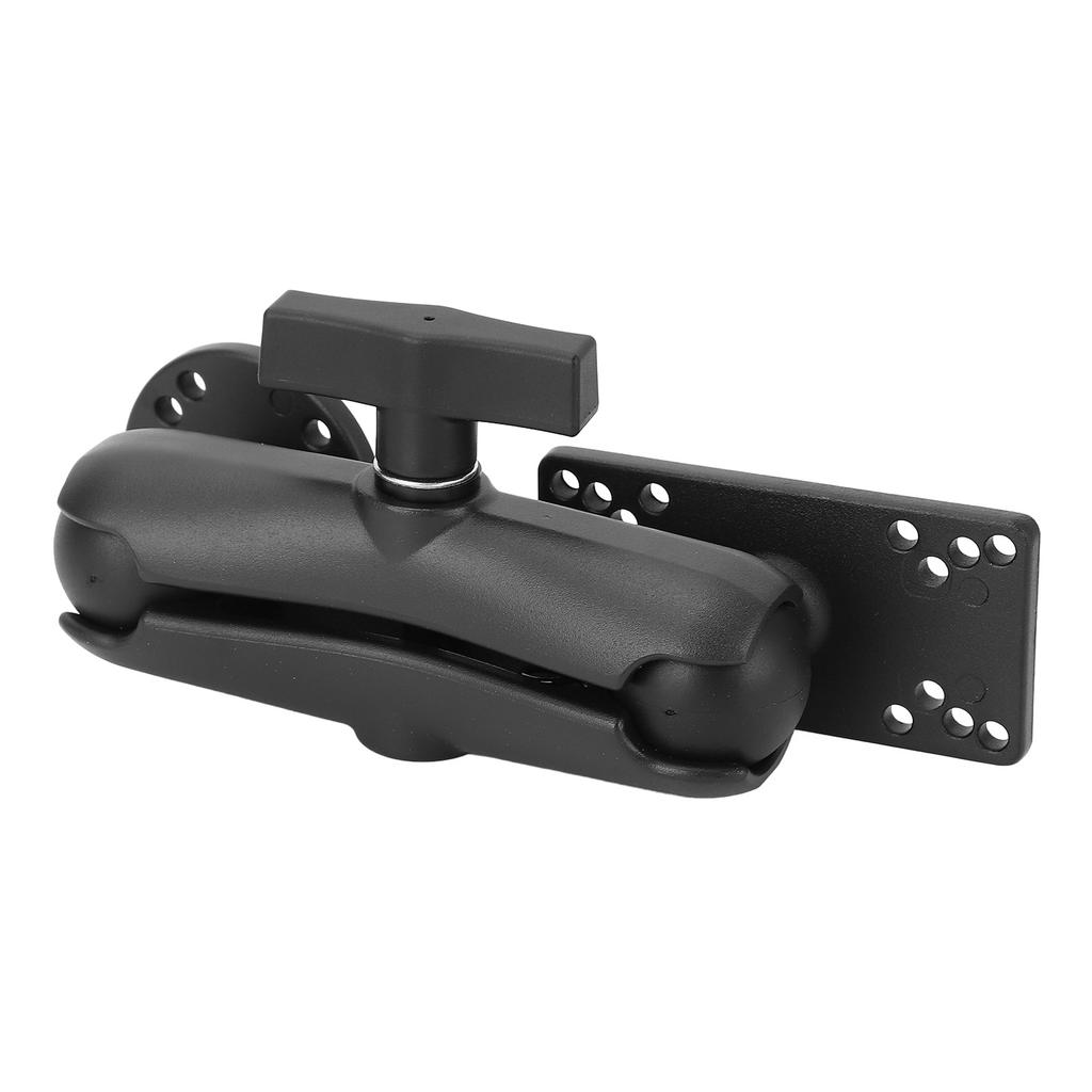 1.5 Inch Ball Short Arm Fish Finder Mount Aluminium Alloy Marine Electronic Mount Fish Finder Tablet Holder Rack for