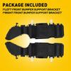 Left+Right Bumper Support Bracket For 2012-17 2013 2014 2015 2016 Hyundai Accent