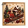 Cozy Autumn Home Decoration Halloween Faux Pearl Painting Kit Cute Ghost 3D Art DIY Reusable Decorative Wall Kit for Adults Christmas Craft Festive