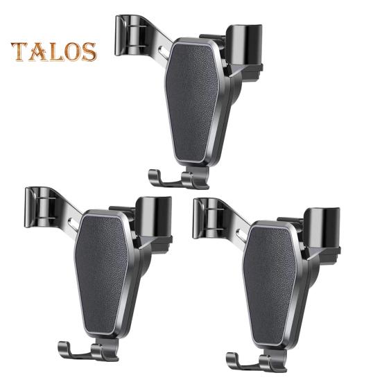 Držák na telefon do auta s automatickým uzamykacím ramenem Slot Držák do mřížky ventilace Stojan pro 4-7 palcové smartphony Palubní kolébka pro všechny smartphony