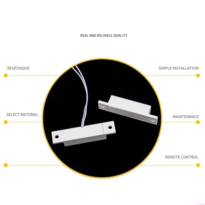 

Door Switch Home Door Window Entry Warning Switch Home Anti-theft Alarm Dustproof Waterproof Normally closed