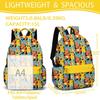 (C) Pokemon Pikachu Bag Shoulder Bag Student School Bag Computer Bag