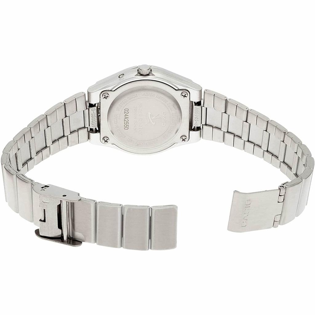 wristwatch radio solar wave cepter wave cepter ladies radio alarm clock 2 piece set Women's & (LWQ-10DJ-4A1JF & DQD-805J-8JF)