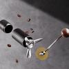 Hero Z3pro Hand-Crank Coffee Grinder with Six-Star Titanium-Coated Blade, Portable Coffee Mill, Manual Coffee Bean Grinder