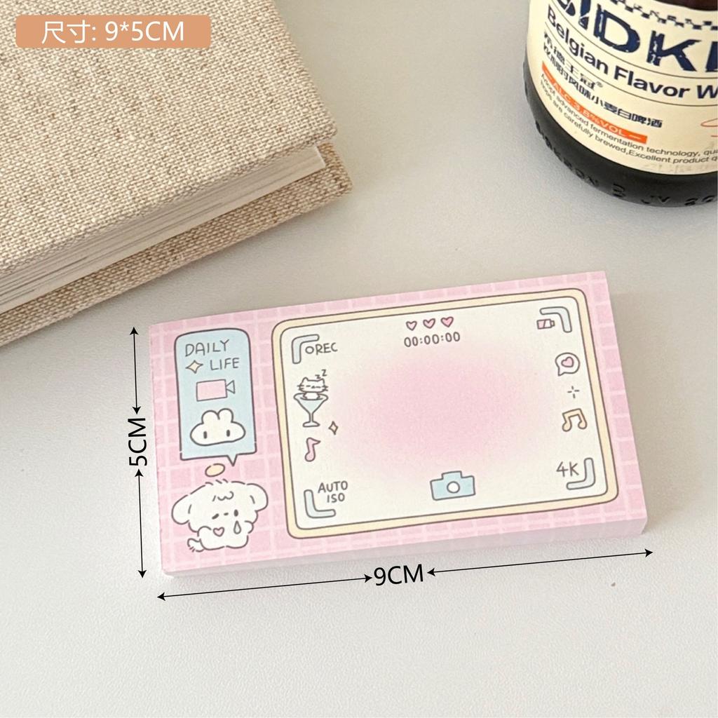 Memo Pads For Students Non-Sticky Non-Sticky Notepads Romantic Notepads Adorable Cute Mini Notepads For School Journaling