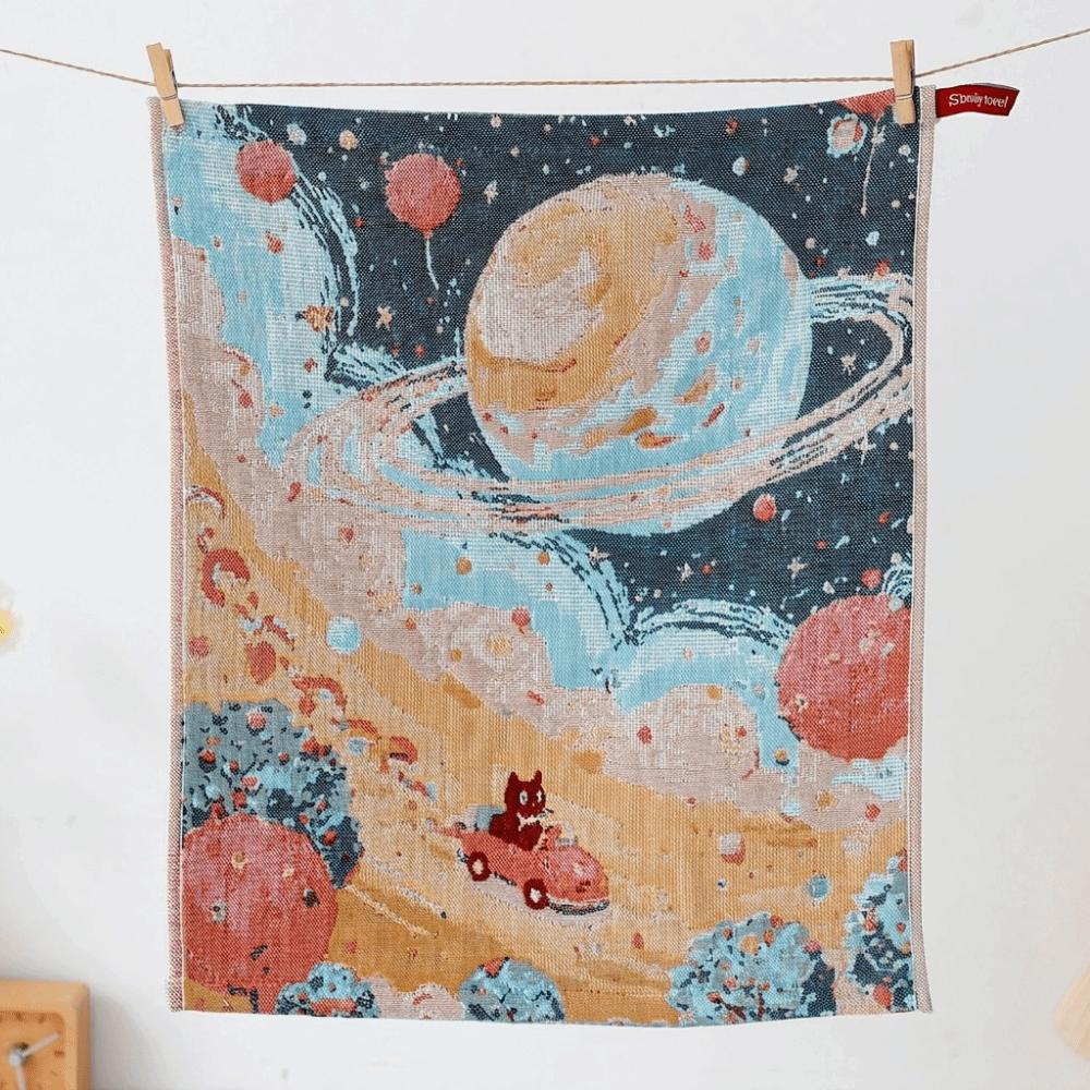 Quick Dry Kitchen Towel 4 Layer Cotton Gauze Pure Cotton Dish Cloth Tea Towel  Home Restaurant