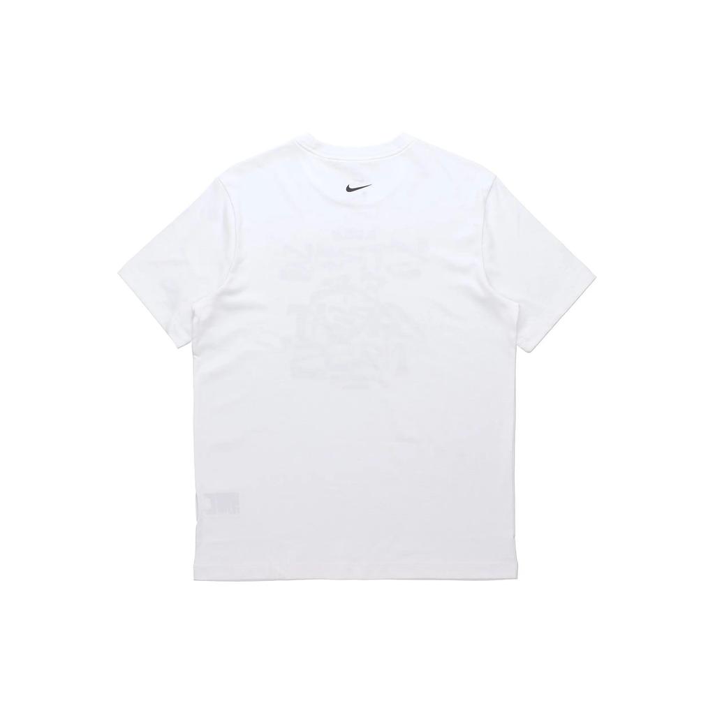 Nike T Shirts Men's White Crew Neck Moderate (Unisex) T-Shirts DD0786 100