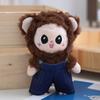 Colorful And Cute Bear Plush Keychain Soft Pp Cotton Stuffed Toy Bags For