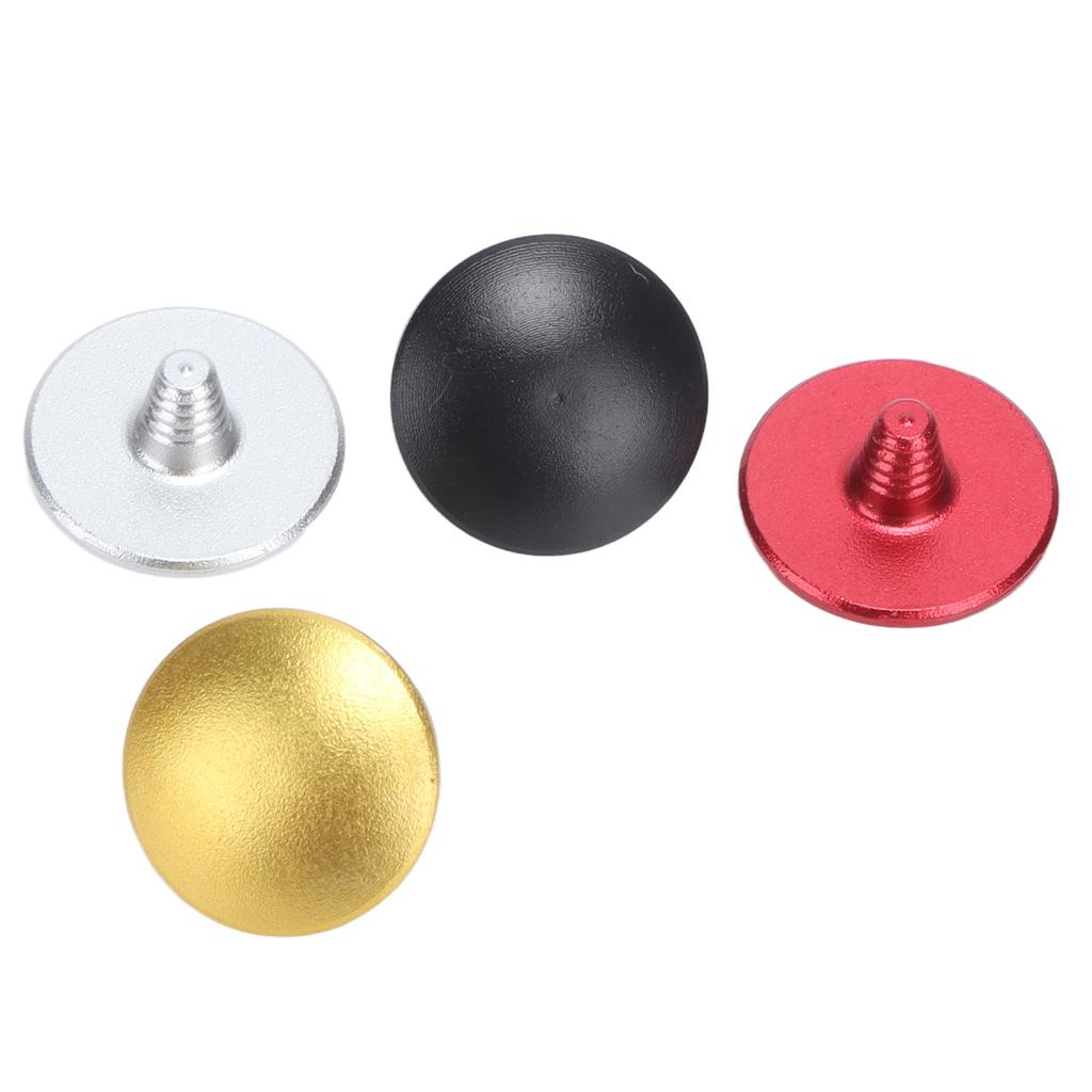 4 Conjunto Botão de Liberação do Obturador Botão de Obturador de Câmera de Latão Convexo para Fuji X100S X100T X100F X100V