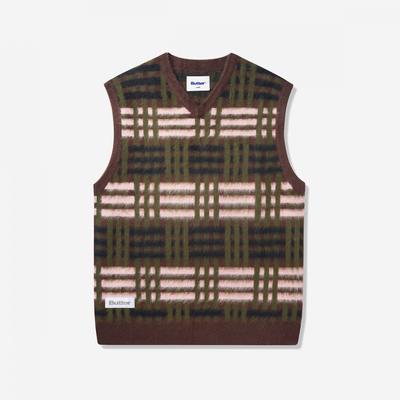 Colete de malha Weave da Butter Goods Colete de malha Weave