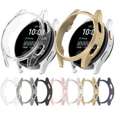 Dutý PC Ochranný Kryt Pre Samsung Galaxy Watch 7 40mm 44mm Tvrdé Ochranné Škrupiny Kryty Nárazník Príslušenstvo Nie Fólia Na Obrazovku