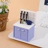 1 Set Dollhouse Simulation Mini Kitchen Utensils Gas Stove Model Scene Decoration Dolls House Miniature Kitchen Accessories